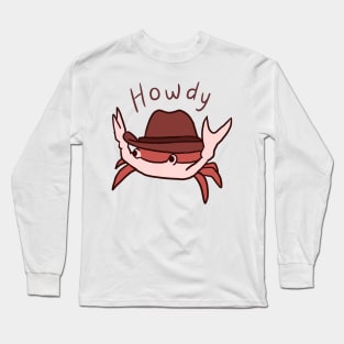 Cowboy crab Long Sleeve T-Shirt